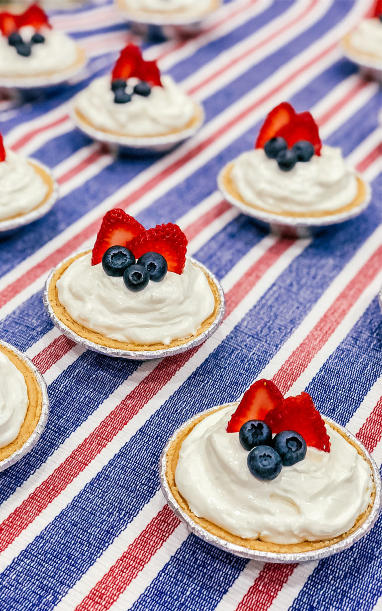 Lemony Cheesecake Mini Pies