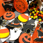 Decorated Sugar Cookies for Halloween