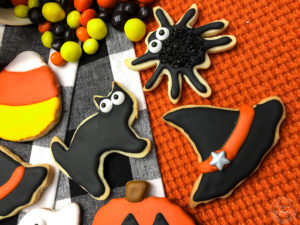 Decorated Halloween Cookies