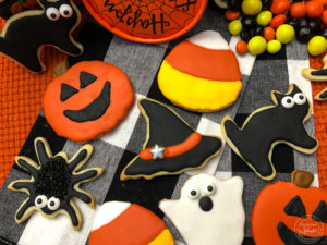 Halloween Sugar Cookies Decorated