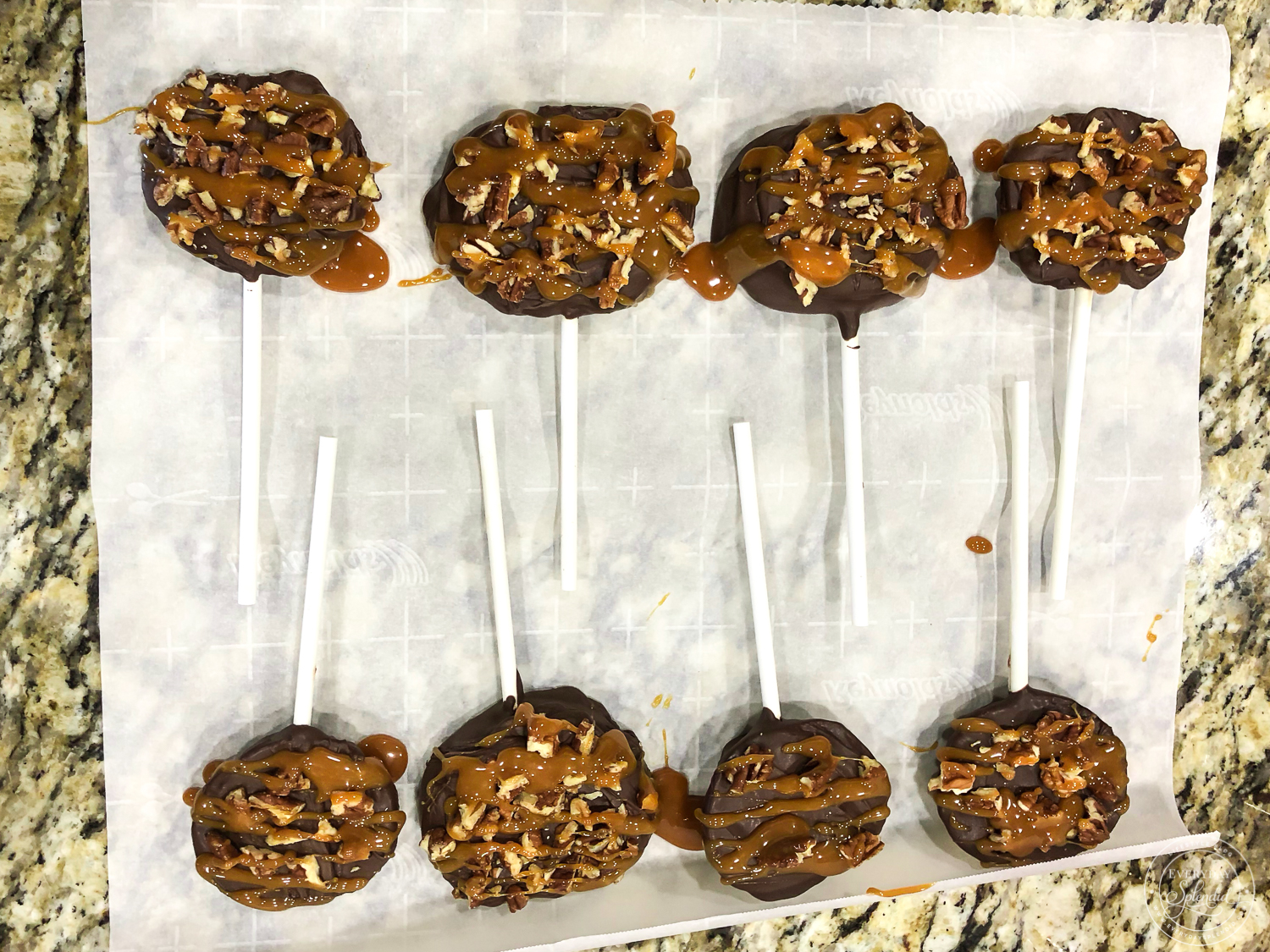 dipped apple pops