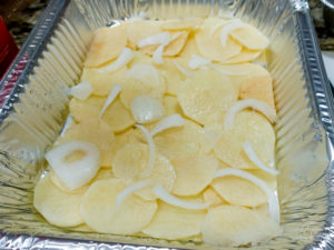Cheesy Scalloped Potato Prep