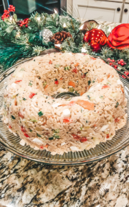Veggie Rice Mold Appetizer