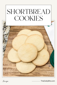 a platter of shortbread cookies
