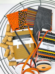 candy wreath materials